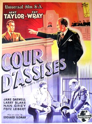 The Jury&#039;s Secret - French Movie Poster (thumbnail)