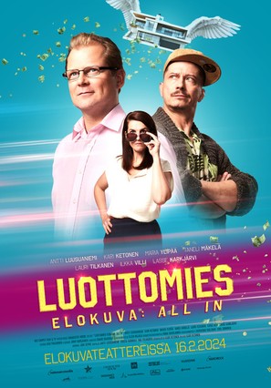 Luottomies-elokuva: All In - Finnish Movie Poster (thumbnail)