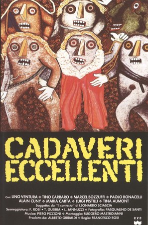 Cadaveri eccellenti - Italian Movie Poster (thumbnail)