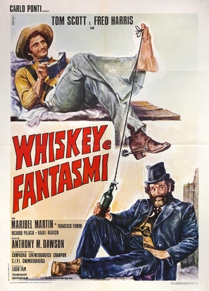 Fantasma en el Oeste - Italian Movie Poster (thumbnail)