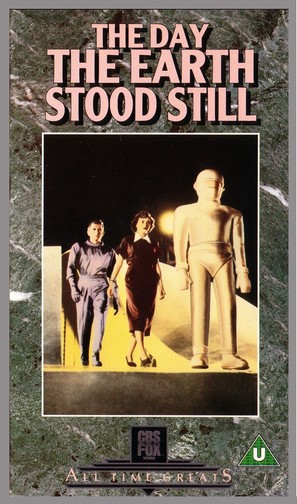 The Day the Earth Stood Still - British VHS movie cover (thumbnail)