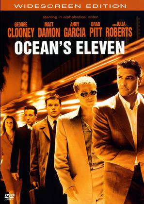 Ocean&#039;s Eleven - DVD movie cover (thumbnail)