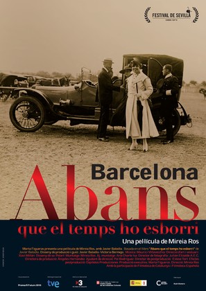 Barcelona, abans que el temps ho esborri - Andorran Movie Poster (thumbnail)