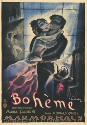 Bohème - Künstlerliebe Poster