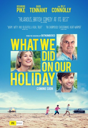 What We Did on Our Holiday - Australian Movie Poster (thumbnail)