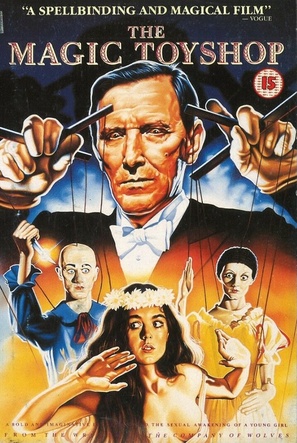 The Magic Toyshop - British VHS movie cover (thumbnail)
