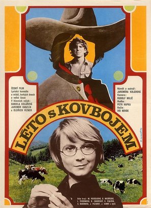 L&eacute;to s kovbojem - Czech Movie Poster (thumbnail)