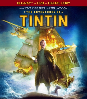 The Adventures of Tintin: The Secret of the Unicorn - Blu-Ray movie cover (thumbnail)