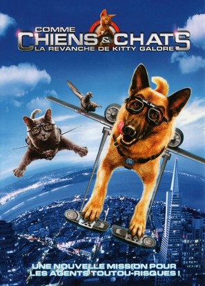 Cats &amp; Dogs: The Revenge of Kitty Galore - French DVD movie cover (thumbnail)