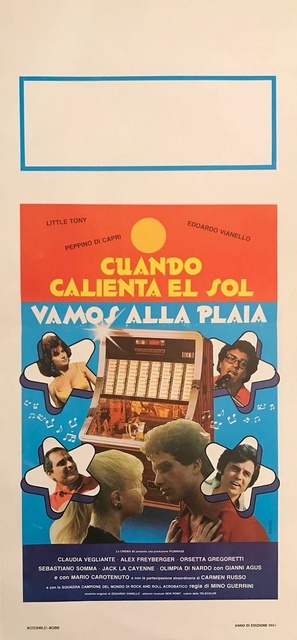 Cuando calienta el sol... vamos a la playa - Italian Movie Poster (thumbnail)