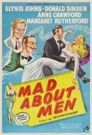 Mad About Men - British Movie Poster (thumbnail)