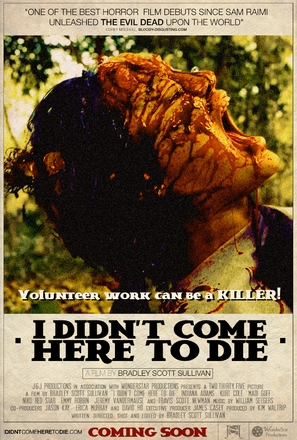 I Didn&#039;t Come Here to Die - Movie Poster (thumbnail)