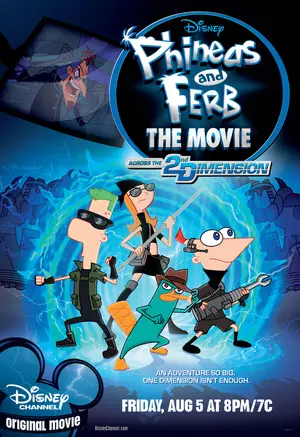 Phineas and Ferb the Movie: Across the 2nd Dimension Poster