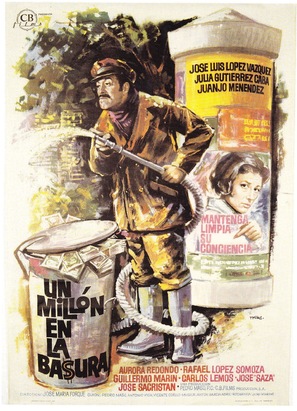 Un mill&oacute;n en la basura - Spanish Movie Poster (thumbnail)