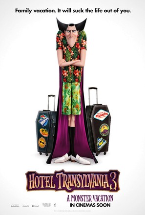 Hotel Transylvania 3: Summer Vacation - British Teaser movie poster (thumbnail)