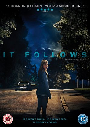 It Follows - British DVD movie cover (thumbnail)