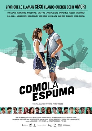 Como la espuma - Spanish Movie Poster (thumbnail)