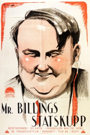 Mr. Billings Spends His Dime - Swedish Movie Poster (thumbnail)