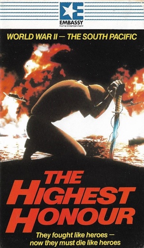 The Highest Honor - British VHS movie cover (thumbnail)