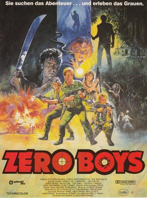 The Zero Boys - German Movie Poster (thumbnail)