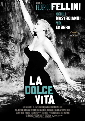 La dolce vita - Swedish Re-release movie poster (thumbnail)