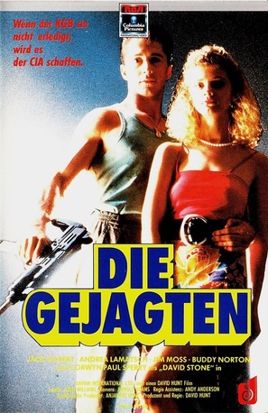 The Hunted - German VHS movie cover (thumbnail)