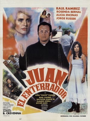 Juan el enterrador - Mexican Movie Poster (thumbnail)