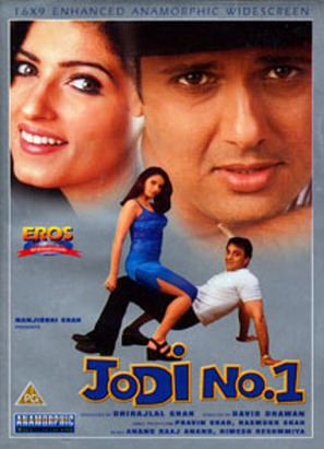 Jodi No.1 - Indian DVD movie cover (thumbnail)