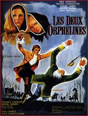 Les deux orphelines - French Movie Poster (thumbnail)