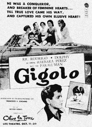Gigolo - Philippine Movie Poster (thumbnail)