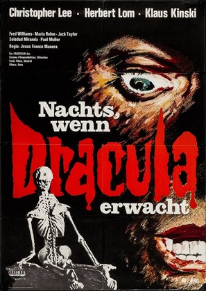 Nachts, wenn Dracula erwacht - German Movie Poster (thumbnail)