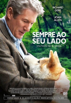 Hachi: A Dog&#039;s Tale - Brazilian Movie Poster (thumbnail)
