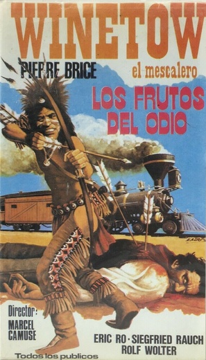 &quot;Winnetou le mescalero&quot; - Spanish VHS movie cover (thumbnail)