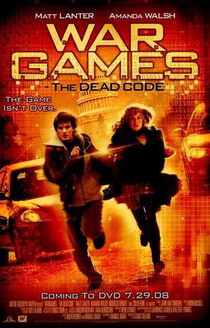 Wargames: The Dead Code - Video release movie poster (thumbnail)