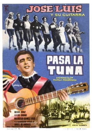 Pasa la tuna - Spanish Movie Poster (thumbnail)