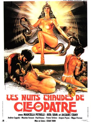 Sogni erotici di Cleopatra - French Movie Poster (thumbnail)