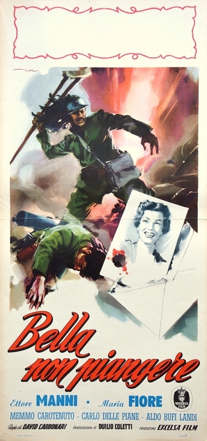 Bella non piangere - Italian Movie Poster (thumbnail)