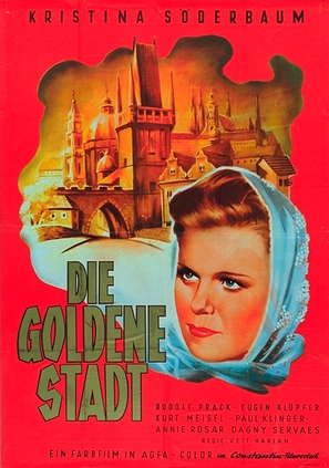Goldene Stadt, Die - German Movie Poster (thumbnail)