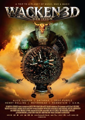 Wacken 3D - German Movie Poster (thumbnail)