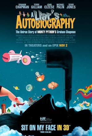 A Liar's Autobiography - The Untrue Story of Monty Python's Graham Chapman - British Movie Poster (thumbnail)