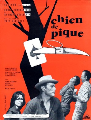 Chien de pique - French Movie Poster (thumbnail)