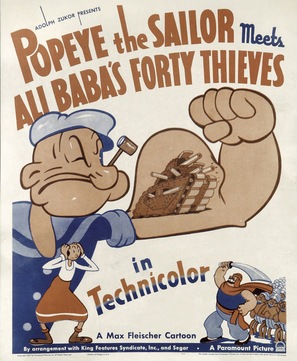 Popeye the Sailor Meets Ali Baba&#039;s Forty Thieves - Movie Poster (thumbnail)