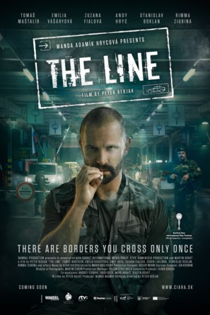 The Line - Slovak Movie Poster (thumbnail)