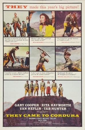 They Came to Cordura - Movie Poster (thumbnail)