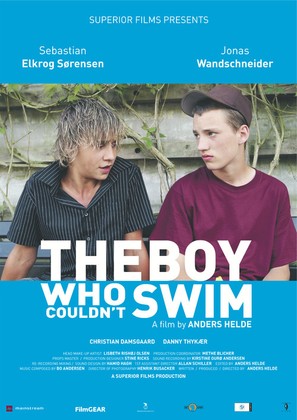 Drengen der ikke kunne sv&oslash;mme - Danish Movie Poster (thumbnail)