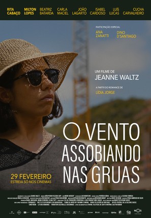 O Vento Assobiando nas Gruas - Portuguese Movie Poster (thumbnail)