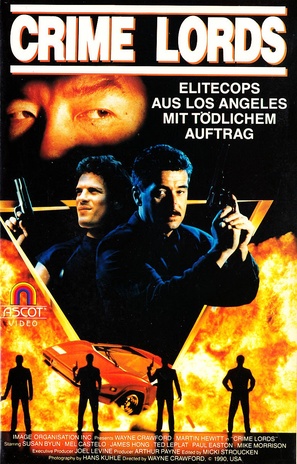 Crime Lords - German VHS movie cover (thumbnail)