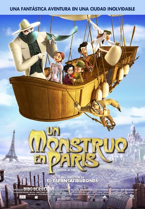 Un monstre &agrave; Paris - Colombian Movie Poster (thumbnail)