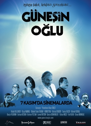 G&uuml;nesin oglu - Turkish Movie Poster (thumbnail)