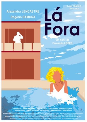 L&aacute; Fora - Portuguese Movie Poster (thumbnail)